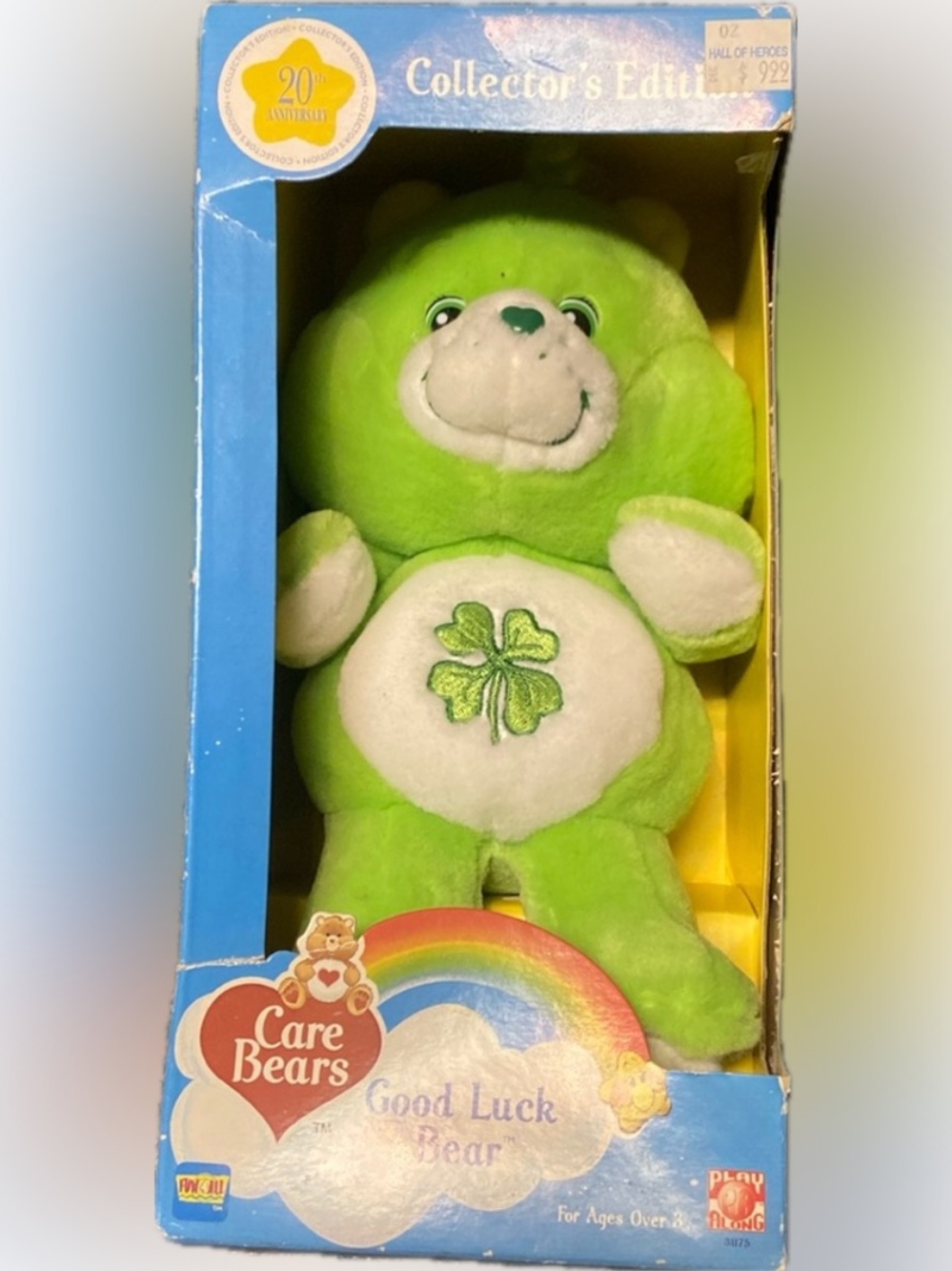 Vintage Care Bear -good luck bear 20th anniversary edition